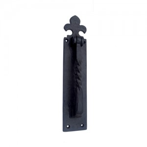 "Abishalom" Black Antique Iron Door Knocker